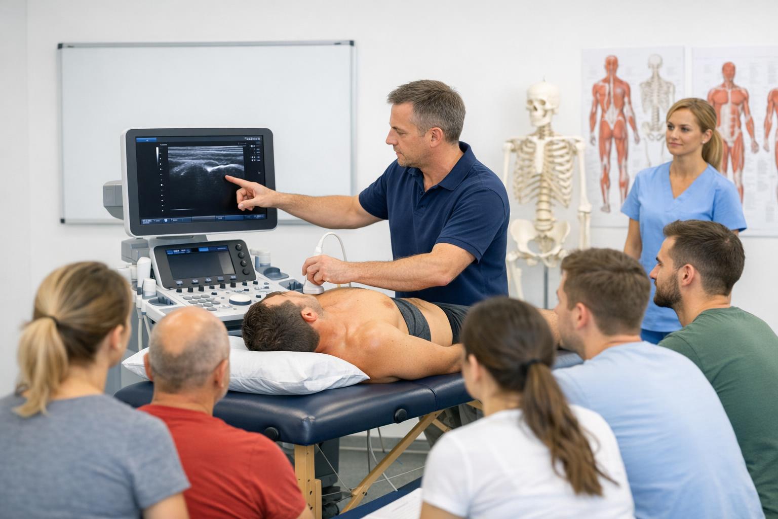 szkolenie praktyczne z ultrasonografii dla fizjoterapeutów